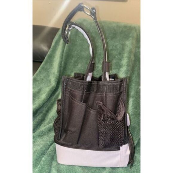 AMMs The Original Tote-Ally Cool On-the-Go Scrapbook Canvas Craft Pink Camo Bag - Picture 6 of 7